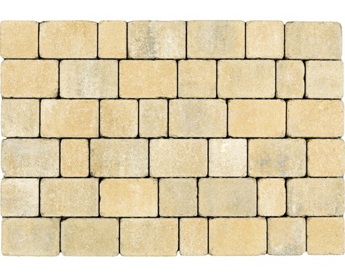 Pavé multiformat Colorado antique calcaire coquillier épaisseur 8 cm (disponible uniquement par couches)