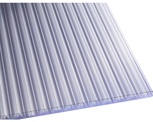 Panneau alvéolé/Entretoise Gutta Thermostar en polycarbonate 20-25 transparent 3500 x 980 x 25 mm