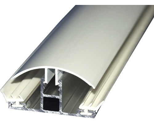 Profilé de raccordement à clipser Gutta en PVC pour plaques alvéolaires de 10+16 mm 2000 mm