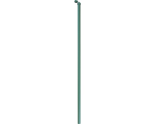 Contrefiche ALBERTS pour poteaux de clôture Ø 3,4 x 225 cm vert Tuyau de descente pluviale en métal