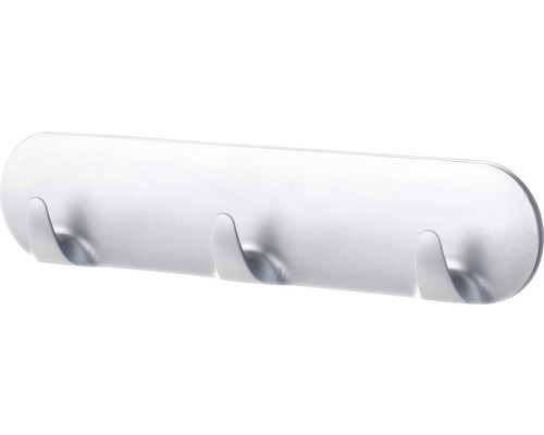 Garderobenleiste mit drei Haken zur Wandmontage