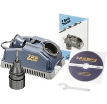 Drill Doctor Bohrerschleifgerät mit Bedienungsanleitung, DVD und Schraubenschlüssel
