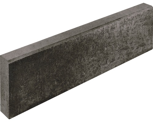 Beton Tiefbordstein anthrazit einseitig gefast 100 x 8 x 40 cm-0