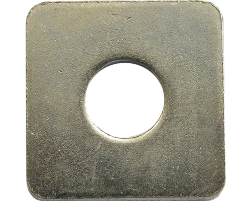 Scheibe vierkant DIN 436, 9 mm galv.verzinkt 50 Stück Vierkantscheibe aus Metall mit Loch