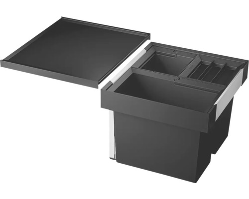 Coulissant pour meuble de cuisine avec solution de rangement et séparation de tiroir