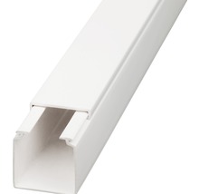 Moulure goulotte ROTH LANGE lxh 30 x 30 mm blanc pur 2 m-thumb-0