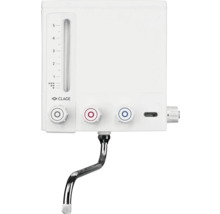 Logo Clage. Chauffe-eau instantané compact à régulation électronique pour la cuisine.