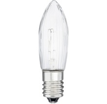 Ampoule en verre transparent avec culot E14