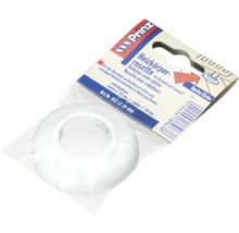 Rosaces pour radiateurs 15 mm plastique blanc-thumb-1