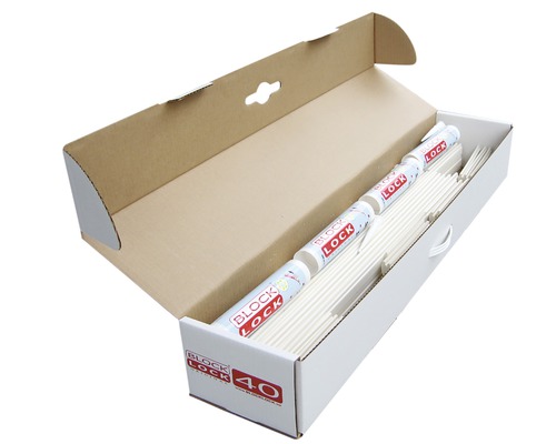 Entretoises Block Lock dans un emballage ouvert