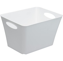 Boîte de rangement en plastique avec poignées