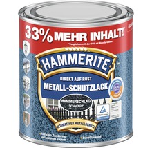Peinture à effet martelé HAMMERITE noir 1 l (33 % de contenu en plus !)-thumb-0