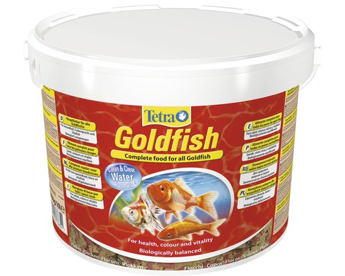 Tetra Goldfish Komplettfutter für alle Goldfische im Eimer