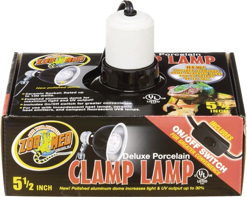Émetteur de chaleur Clamp Lamp, 14 cm