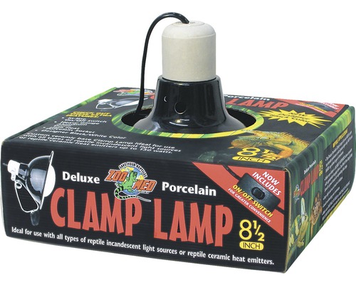 Émetteur de chaleur Clamp Lamp, 22 cm