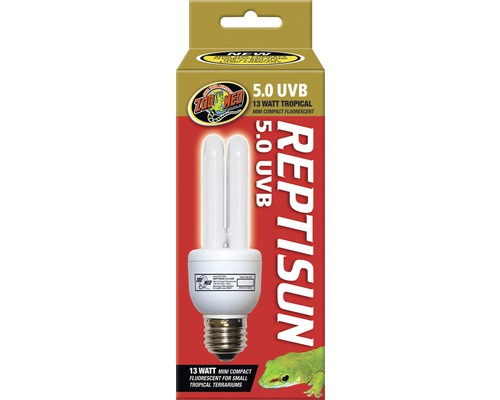 Lampe compacte ReptiSun 5.0 Mini Compact, 13 W