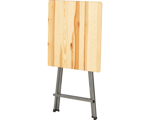 Holz Klapptisch mit Metallgestell