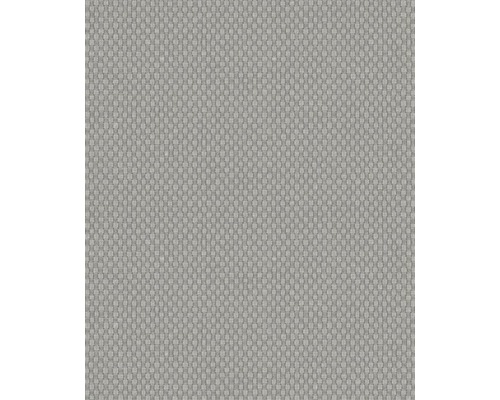 Papier peint intissé 54953 Cuvée Prestige graphiques argent Gros plan d''un revêtement textile.