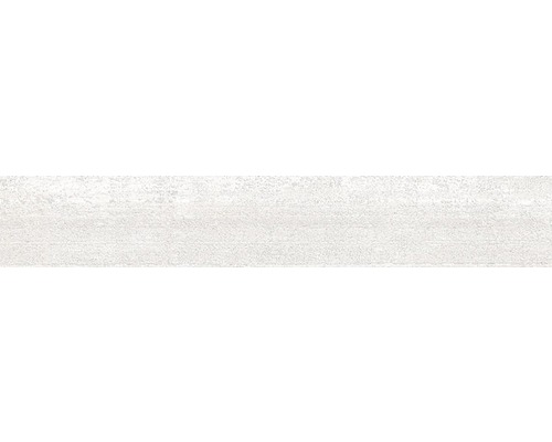 Feinsteinzeug Wand- und Bodenfliese District Blanco 15 x 90 cm