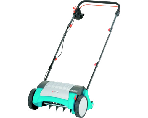 Scarificateur électrique Gardena avec bac de ramassage pour l''entretien de la pelouse Scarificateur électrique Gardena avec bac de ramassage pour l''entretien de la pelouse