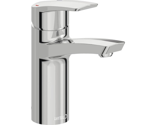 Mitigeur de lavabo AVITAL Cher chrome, bonde de vidage incluse Mitigeur de lavabo AVITAL Cher chrome, bonde de vidage incluse