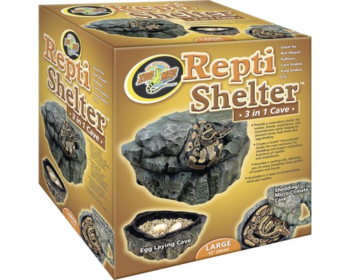 Grotte Zoo Med 3 in 1 Repti Shelter, grand format