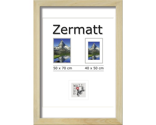 Bilderrahmen Holz Zermatt eiche 50x70 cm - HORNBACH Luxemburg