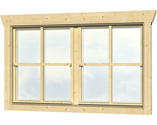 Fenêtre double 2x57.5x70.5 cm, 45 mm