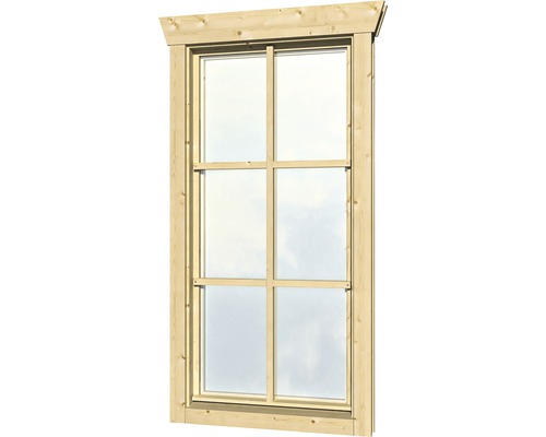 Fenêtre individuelle 57,5x123,5 cm, 45 mm, gauche
