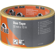 Duo Tape ROXOLID ruban adhésif double face Ruban adhésif pour moquette marron 50 mm x 10 m-thumb-0