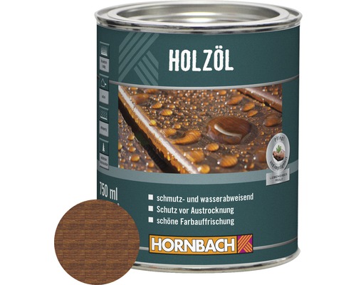 Huile pour bois de bangkirai HORNBACH 750 ml Huile pour bois de bangkirai HORNBACH 750 ml