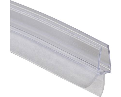 Profil d'étanchéité universel Schulte D2970 pour douche quart de cercle 6 mm Joint de douche en plastique
