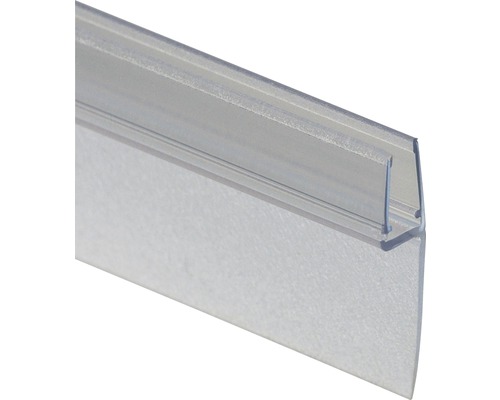 Profilé d'étanchéité universel Schulte D2975 vertical pour épaisseur de verre 5/6/8 mm