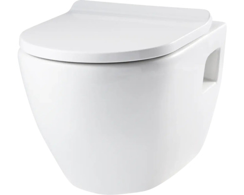 Combinaison WC Ideal STANDARD sans bride Exacto blanc avec