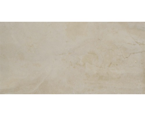 Carrelage sol et mur en pierre naturelle Travertin 30 x 60 cm beige