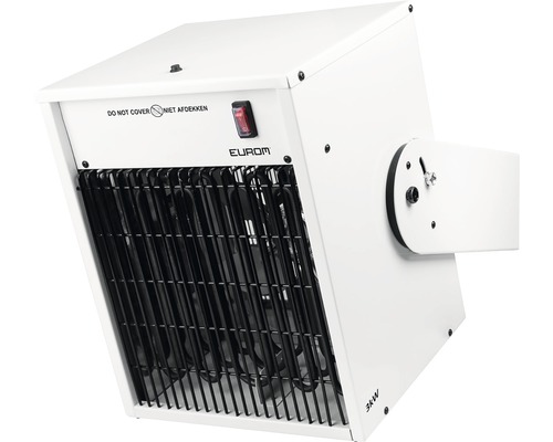Elektrischer Heizlüfter zur Wandmontage, 3 Kilowatt