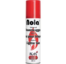 Gaz pour briquet universel Nola butane dans une bombe aérosol de 100 ml