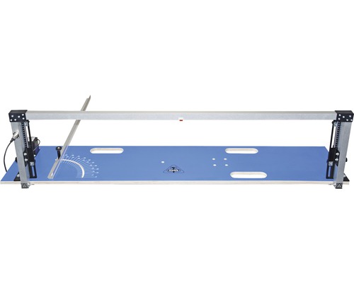 Appareil de découpe pour matériau isolant 137 cm 230V avec transformateur 40V/200W Coupe-polystyrène avec plaque de base bleue et bras de coupe réglable