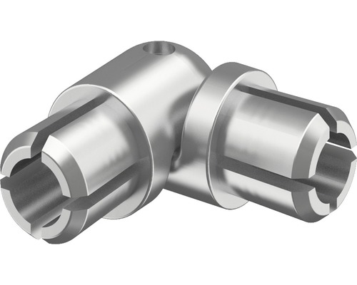 Pertura Melia Set de raccord d'angle aluminium pour set de garde-corps (117) Joint angulaire en métal