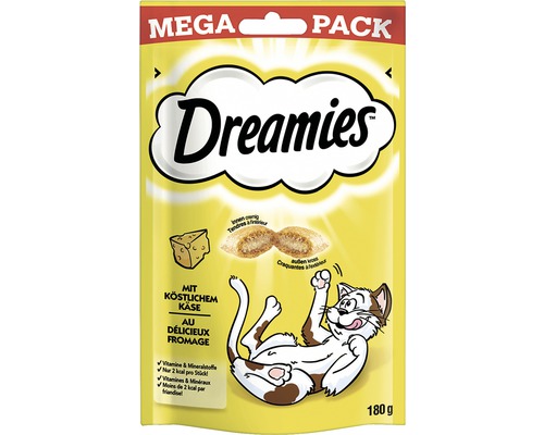 En-cas pour chats Dreamies au fromage 180 g