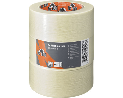 3M Ruban adhésif du peintre Scotch Classic 3650 36 mm x 50 m, Beige