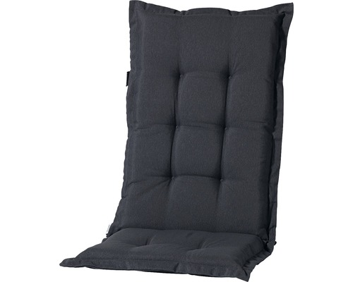 Coussin de siège rembourré avec dossier haut pour mobilier de jardin