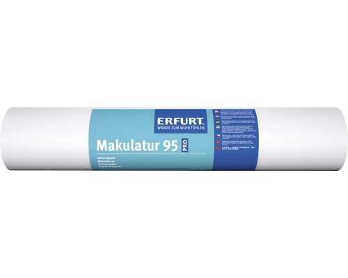 Erfurt Makulaturtapete 1000292 120 gr/m² PRO 95 17 m x 0,53 m Rolle Erfurt Makulatur 95 Pro Untertapete