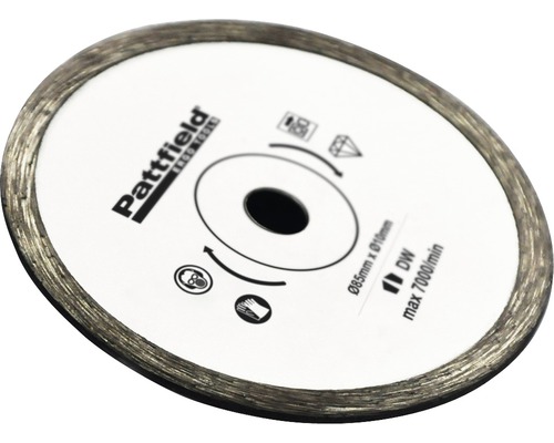 Disque à tronçonner Pattfield de 85 millimètres de diamètre