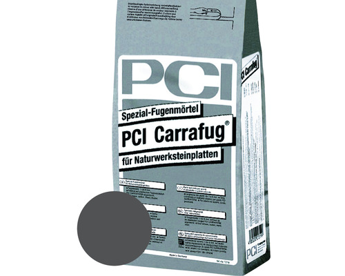 Mortier de jointoiement spécial PCI Carrafug® pour dalles en pierre naturelle anthracite 5 kg