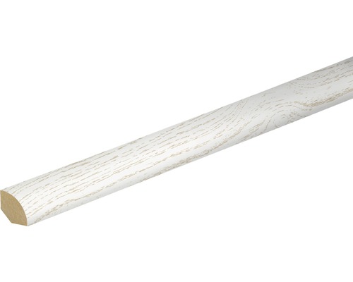 Quart de barre frêne blanc 12x12x2600 mm Quart de rond en bois
