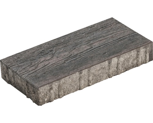 Pavé rectangulaire iWay Lignum terra 40 x 20 x 6 cm