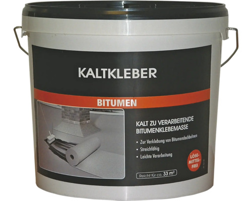 Colle à froid pour bitume noir 10 kg Colle à froid pour bitume noir 10 kg