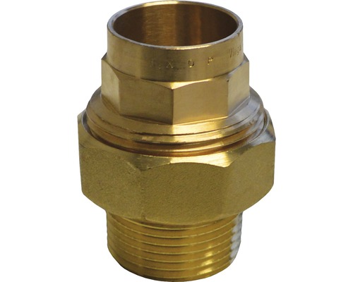 Raccord fileté pour tube Viega à joint conique 15mm x 3/4" 122959 Raccord en laiton pour installations sanitaires