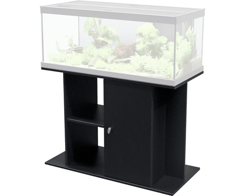 Aquarium Armoire basse Style, noire Aquarium Armoire basse Style, noire